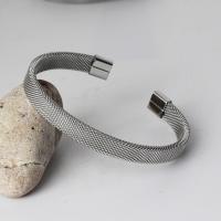 Bracelet en acier inoxydable, bijoux de mode & unisexe, 8mm, Vendu par PC