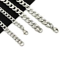 Stainless Steel Chain Necklace, plated original color 
