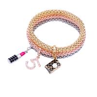 Zinc Alloy Bracelet Set, bracelet, fashion jewelry & for woman, 70mm Approx 2.75 Inch 