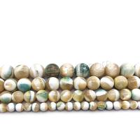 Muschel Perle, poliert, DIY & verschiedene Größen vorhanden, verkauft von Strang
