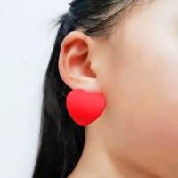 Acrylic Stud Earring, PC Plastic, with Acrylic, fashion jewelry & for woman 