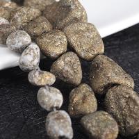 Golden Pyrite Beads, Nuggets, DIY 