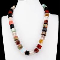 Gemstone Necklaces, DIY & Unisex, mixed colors Approx 19.7 Inch, Approx 