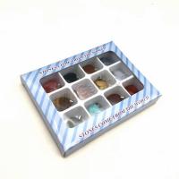 Полудрагоценный камень подвеска, Сердце, 12 шт. & DIY & Мужская, разноцветный 12ПК/Box, продается Box