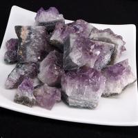 Cabochon cristal naturel, améthyste, DIY, violet, 4-7mm, Vendu par kg