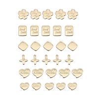 Brass Jewelry Pendants, gold color plated, DIY  metallic color plated 