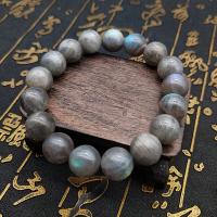 Moonstone Bracelet, Unisex, grey 