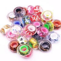 Resin Spacer Bead, DIY & large hole & inner flower 14mm Approx 5mm 