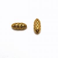 Brass Spacer Beads, plated, DIY & hollow 
