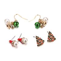 Zinc Alloy Stud Earring, Stud Earring & earring drop pendant, fashion jewelry 