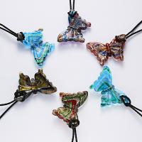 Murano Schmuck Halskette, Lampwork, Modeschmuck, keine, 6x6cm  46+5cm, verkauft von PC