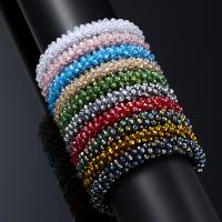 Pulsera de Piedras Preciosas, Cristal, Joyería & unisexo, más colores para la opción, Vendido por UD