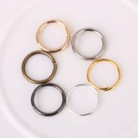 Iron Open Jump Ring, Donut, plated, DIY 