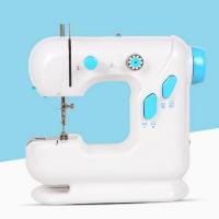 Máquina de coser, plástico ABS, multifuncional, azul, 210x220mm, Vendido por UD