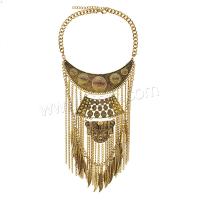 Fashion Fringe Necklace, Zinc Alloy, Tassel, fashion jewelry & for woman 
