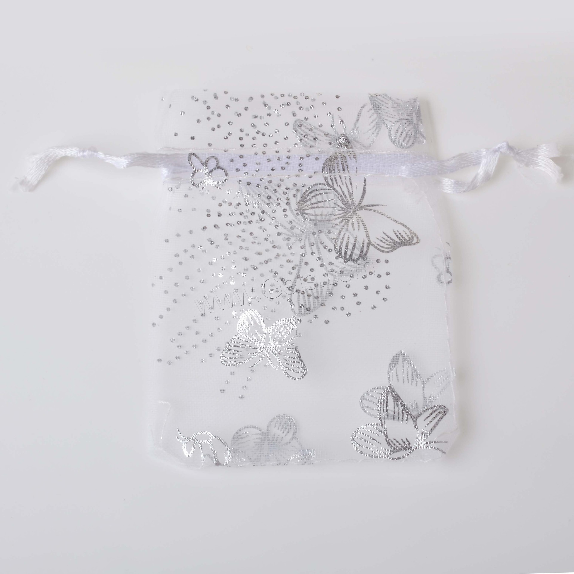 Подарочный мешочек из органзы, органза, дизайн бабочки & разный размер для выбора & бронзирование, Много цветов для выбора, 100ПК/сумка, продается сумка