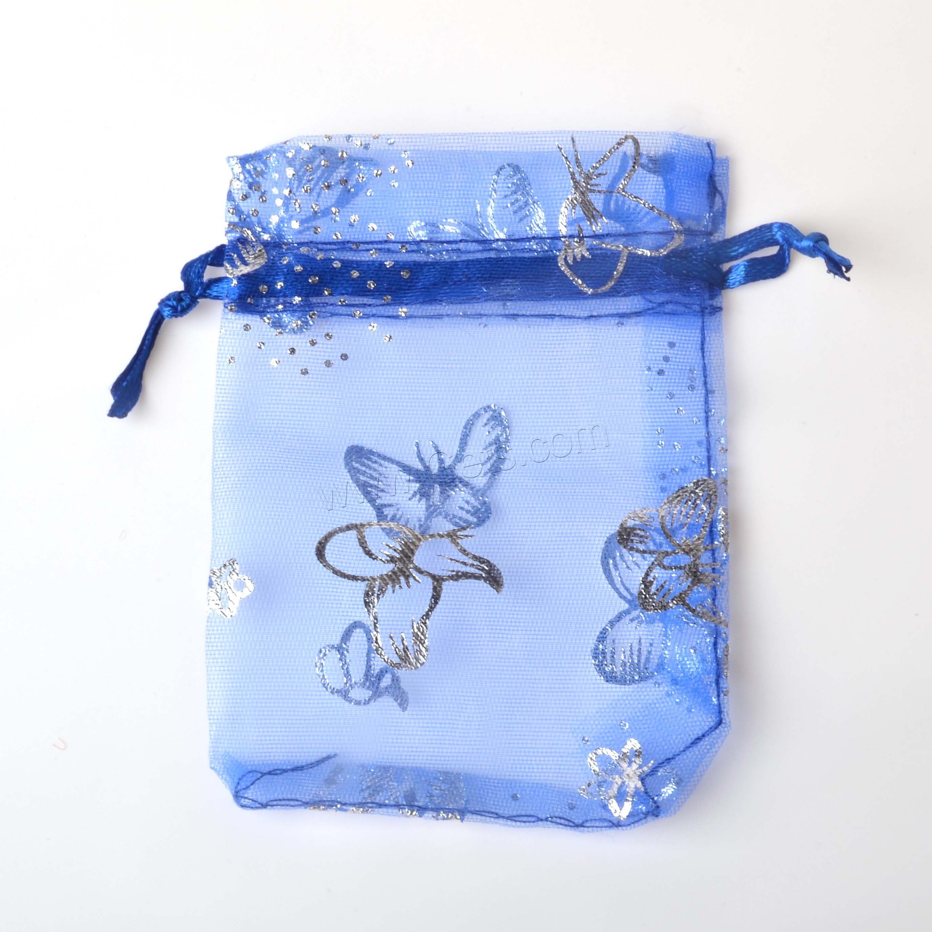 Подарочный мешочек из органзы, органза, дизайн бабочки & разный размер для выбора & бронзирование, Много цветов для выбора, 100ПК/сумка, продается сумка