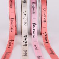 Polyester Ribbon, with letter pattern 10MM, Approx 
