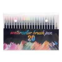 Plastic Colored Pencil, Stick, mixed colors, 160mm, 21/Lot 
