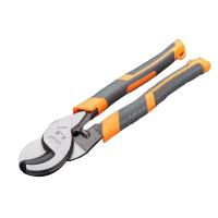 High Carbon Steel Crimping Plier, with Thermoplastic Rubber  orange 