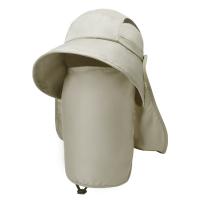 Droplets & Dustproof Face Shield Hat, Cotton, breathable & sun protection & windproof 