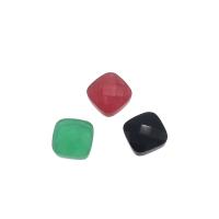 Solid Color Resin Cabochon,  Square 200/Bag 