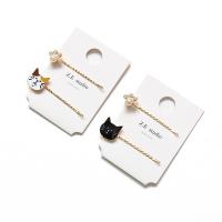Hair Slide, Zinc Alloy, with Glass Pearl, 2 pieces & for woman 