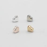 Zinc Alloy Heart Beads, fashion jewelry & for woman 