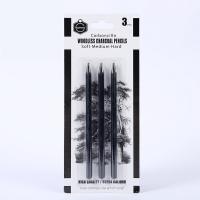 Carbon Pencil, Stick black, 145mm 