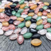 Mixed Gemstone Beads, Olive, polished, random style & DIY Approx 