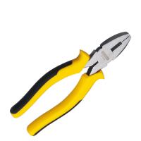 High Carbon Steel Crimping Plier, with Rubber, durable yellow 