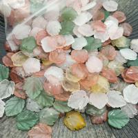 Mixed Gemstone Pendants, Leaf, polished, random style & DIY 
