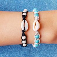 Seashell Bracelets, Shell, plated, Bohemian style & anti-fatigue & adjustable & for woman 15mm Approx 5.5 Inch 