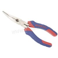 High Carbon Steel Needle Nose Plier, with Polypropylene(PP), durable, blue, 170mm 