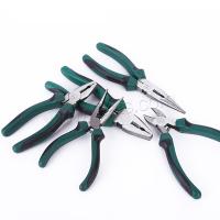Carbon Steel Multifunctional Plier, with Plastic, polished, anti-skidding & dyed  green 