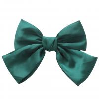 Hair Barrettes, Cloth, with Zinc Alloy, Bowknot, for woman 130mm 