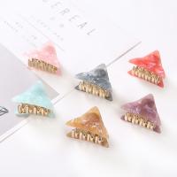Hair Claw Clips, Acrylic, with Zinc Alloy, for children 