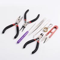 Plier Set, Metal Alloy, with Stainless Steel, 8 pieces & durable, 155mm,110mm,35mm 