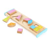 Juguetes de aprendizaje, madera, estampado, para  los niños & diferentes estilos para la opción, color mixto, 305x90x20mm, Vendido por Set