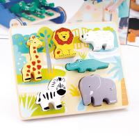 Babyspielzeug lernen, Holz, Kunstdruck, für Kinder, gemischte Farben, 220x180x15mm, verkauft von setzen
