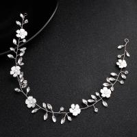 Bridal Hair Wreath, Crystal, fashion jewelry & for bridal & with rhinestone, 380mm 