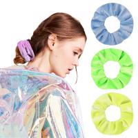 Hair Scrunchies, Cloth, with Rubber Band, for woman 