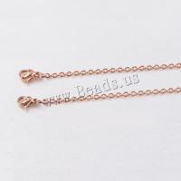 Fashion Stainless Steel Necklace Chain, 304 Stainless Steel, fashion jewelry & Unisex 450mm 