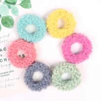 Hair Scrunchies, Rubber Band, with Lambswool, for woman 