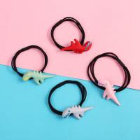 Ponytail Holder, Rubber Band, with Zinc Alloy, for woman 