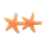 Alligator Hair Clip, Acrylic, with Zinc Alloy, Starfish, for woman 50mm 