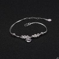 Brass Jewelry Set, anklet & bracelet, plated, fashion jewelry & for woman nickel, lead & cadmium free 