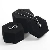 Velvet Jewelry Set Box, Velvet box, Unisex, black 