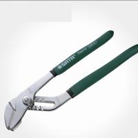 Alloy Steel Water Pump Pliers, with Plastic, durable green 