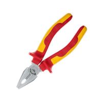 High Carbon Steel Crimping Plier, with Plastic, durable  red 